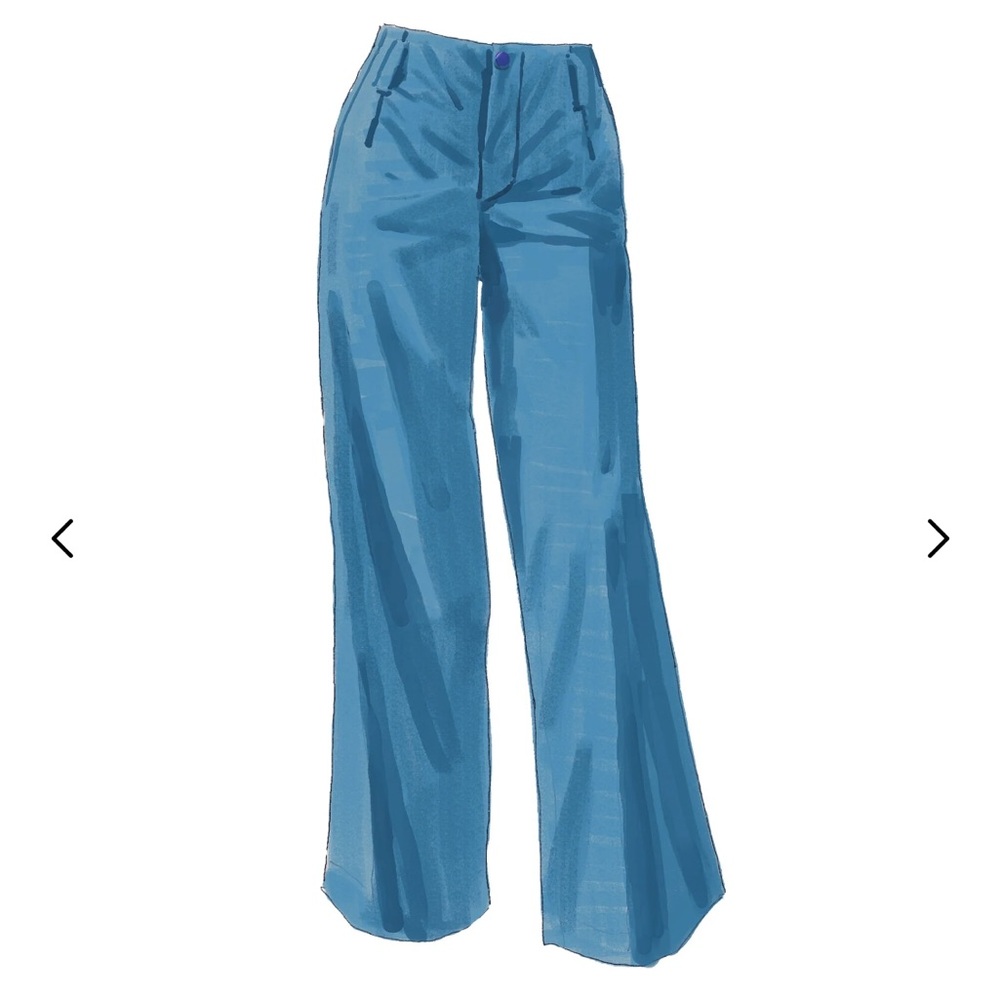 J. Peterman wide leg dark wash jeans